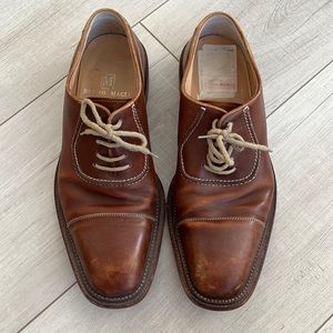 Bruno Magli lace up shoes. Size 8 1/2
